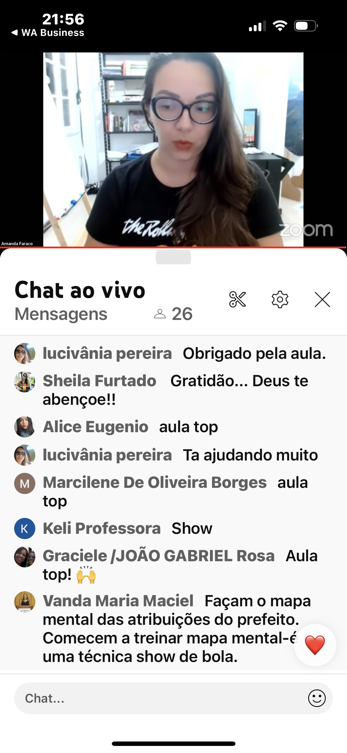 Depoimento de aluno aprovado